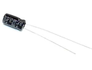 Конденсатор электролитический алюминиевый миниатюрный 0.22мкФ